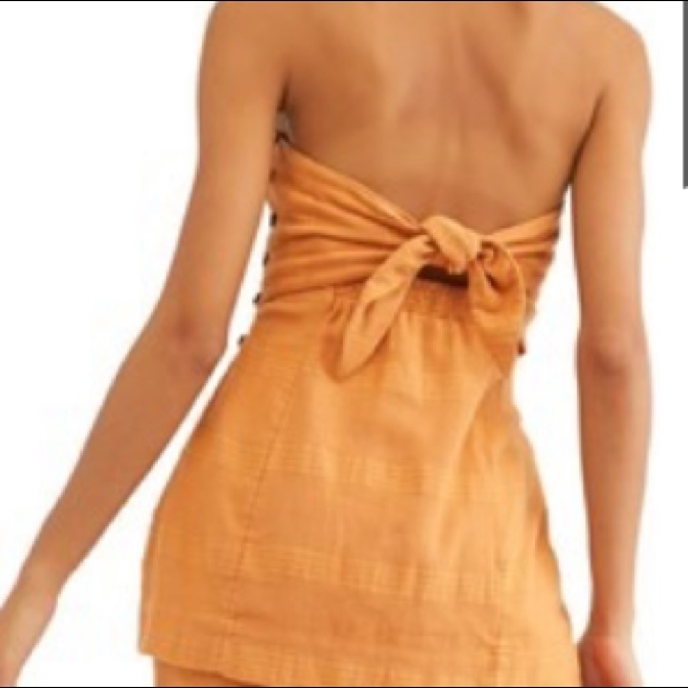 NWT Free People Strapless Tunic Top Size xs - Picture 3 of 13